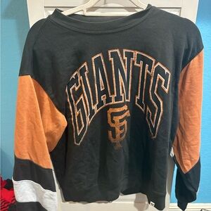 SF GIANTS BASEBALL Brand Black Sweatshirt